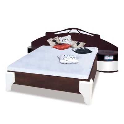 Łóżko z szafkami nocnymi 160x200 DL1-4 Dome